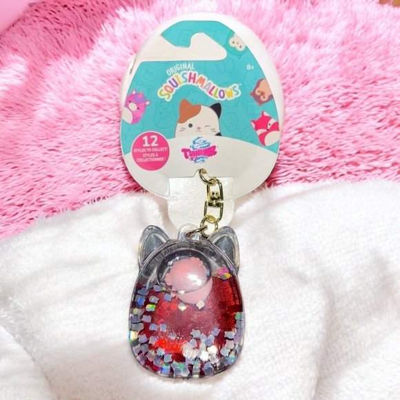 Squishmallows Accessories - Squishmallows Keychain Archie (Tsunameez Keychain) the Axolotl